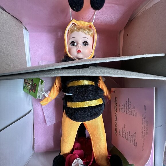 Madame Alexander Bumblebee Doll 8" with Custom Stand & Box - Picture 1 of 14